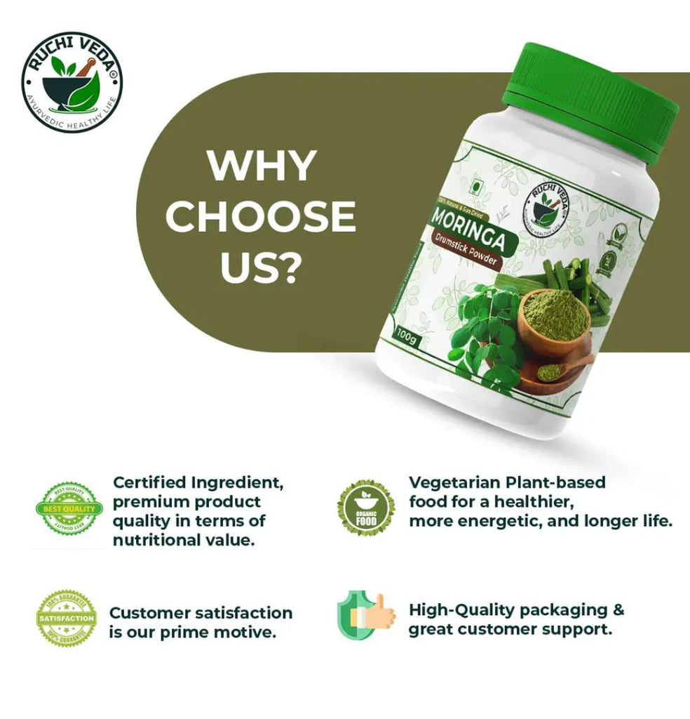 3_NAMHA_INNOVATIVES_RUCHIVEDA _Moringa_Drumstick_Powder