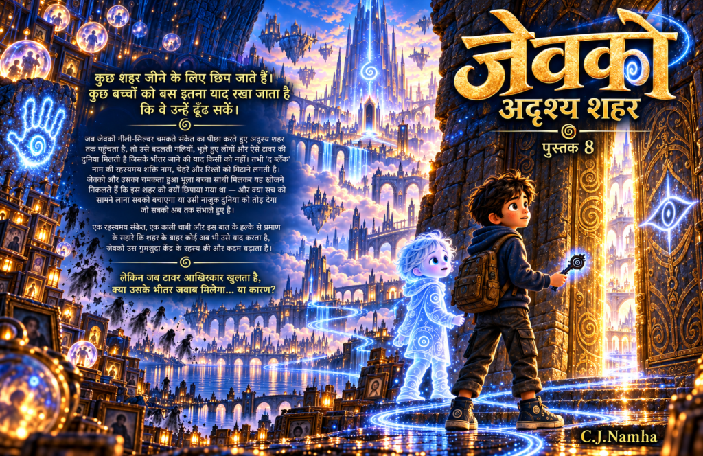 JEVKO BOOK 8 THE INVISIBLE CITY-hindi